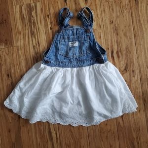 Overall dress 5T